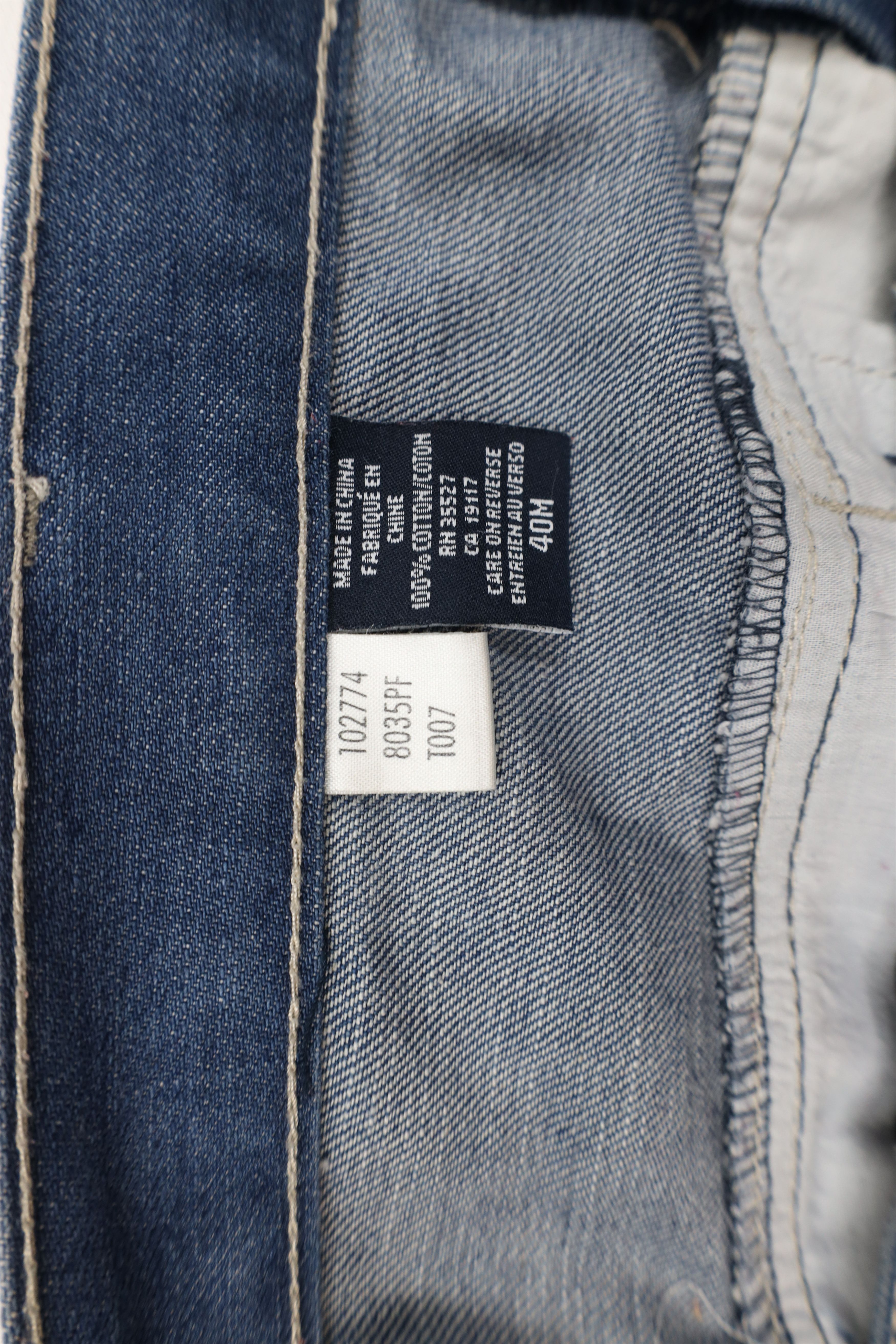 Marithe + Francois Girbaud Vintage 90s Marithe Francois Girbaud Fit Denim Jeans Blue Size US 40 / EU 56 - 8 Thumbnail
