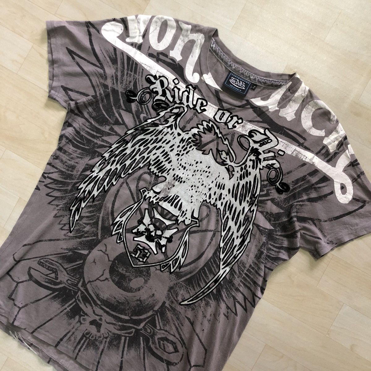 Von Dutch Von Dutch Ride or Die TShirt Size US L / EU 52-54 / 3 - 2 Thumbnail