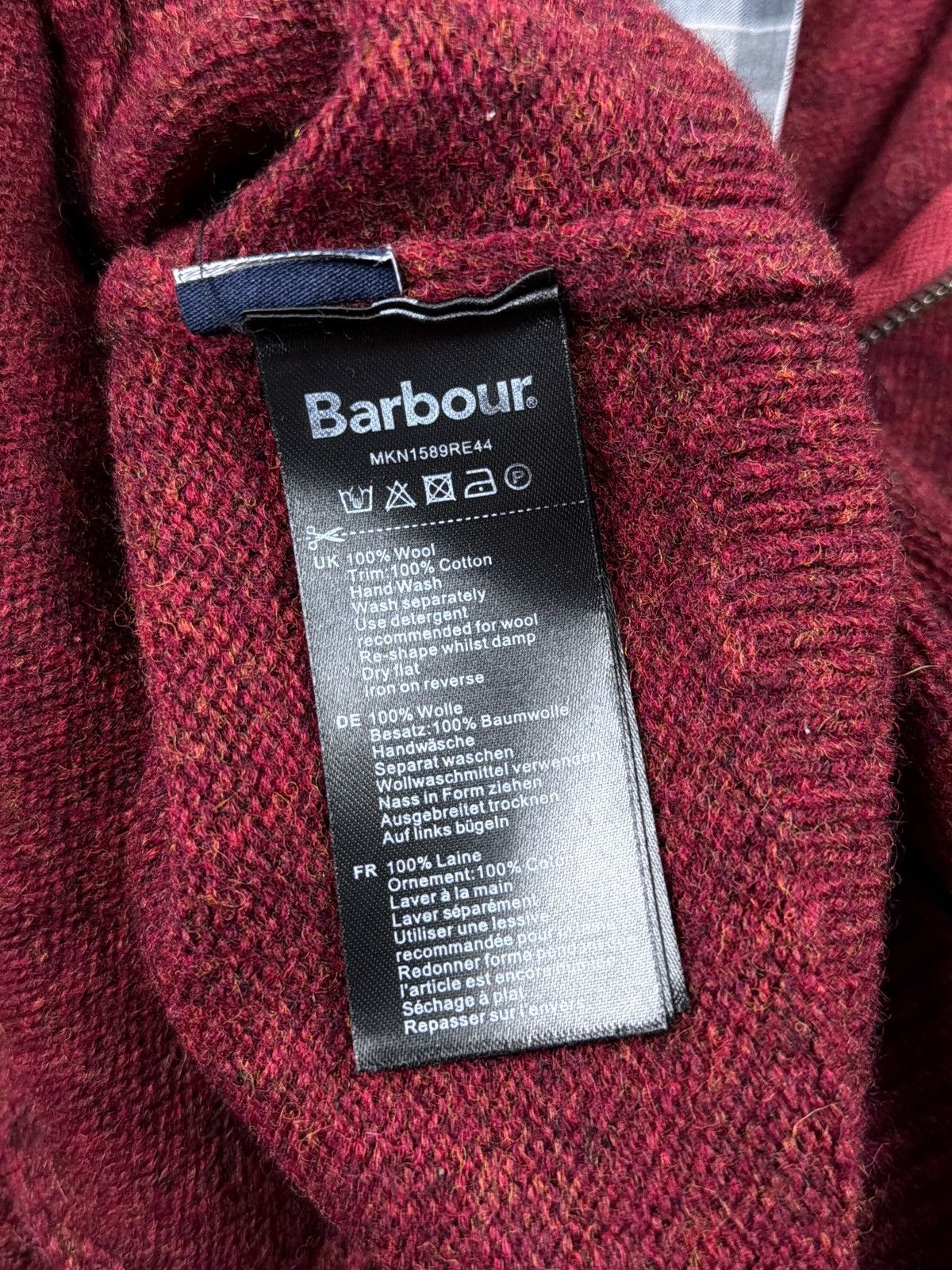 Barbour Barbour Half Zip Sweater Wool Luxury pullover knitwear Size US M / EU 48-50 / 2 - 4 Thumbnail