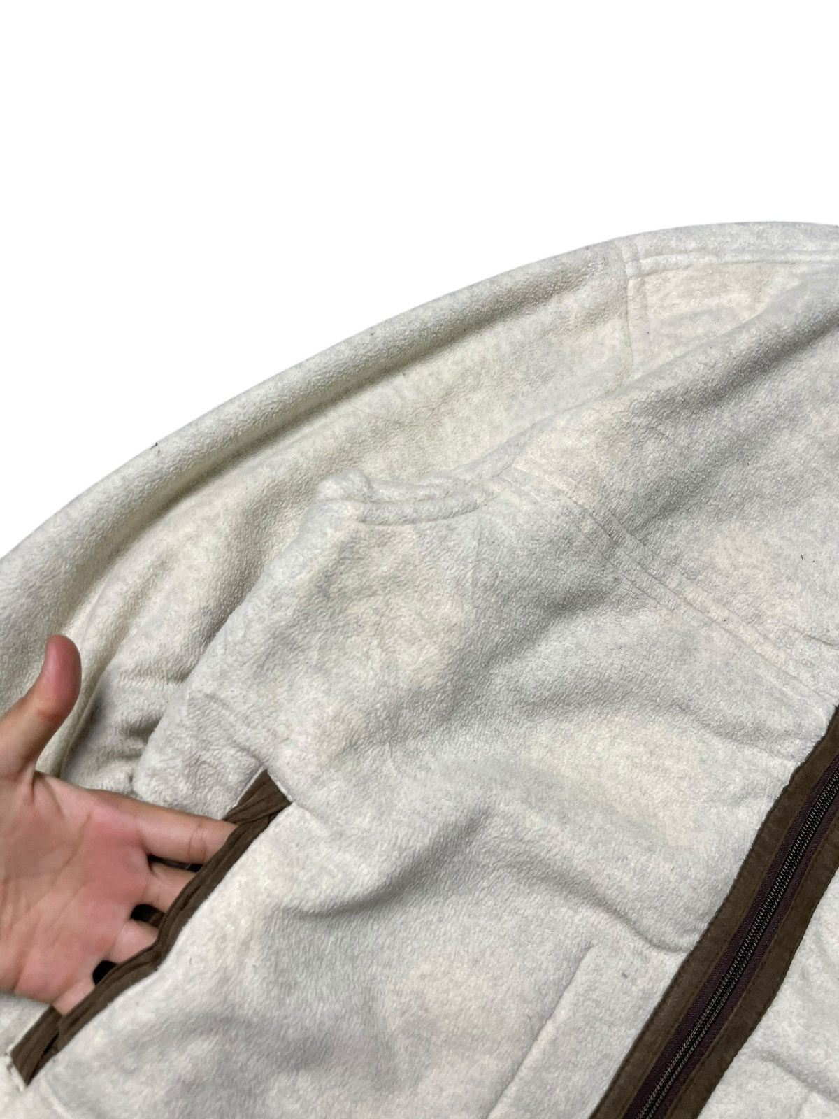 Japanese Brand × Vintage Vintage FIRST DOWN Fleece Zipper Jacket (79) Size US L / EU 52-54 / 3 - 7 Thumbnail
