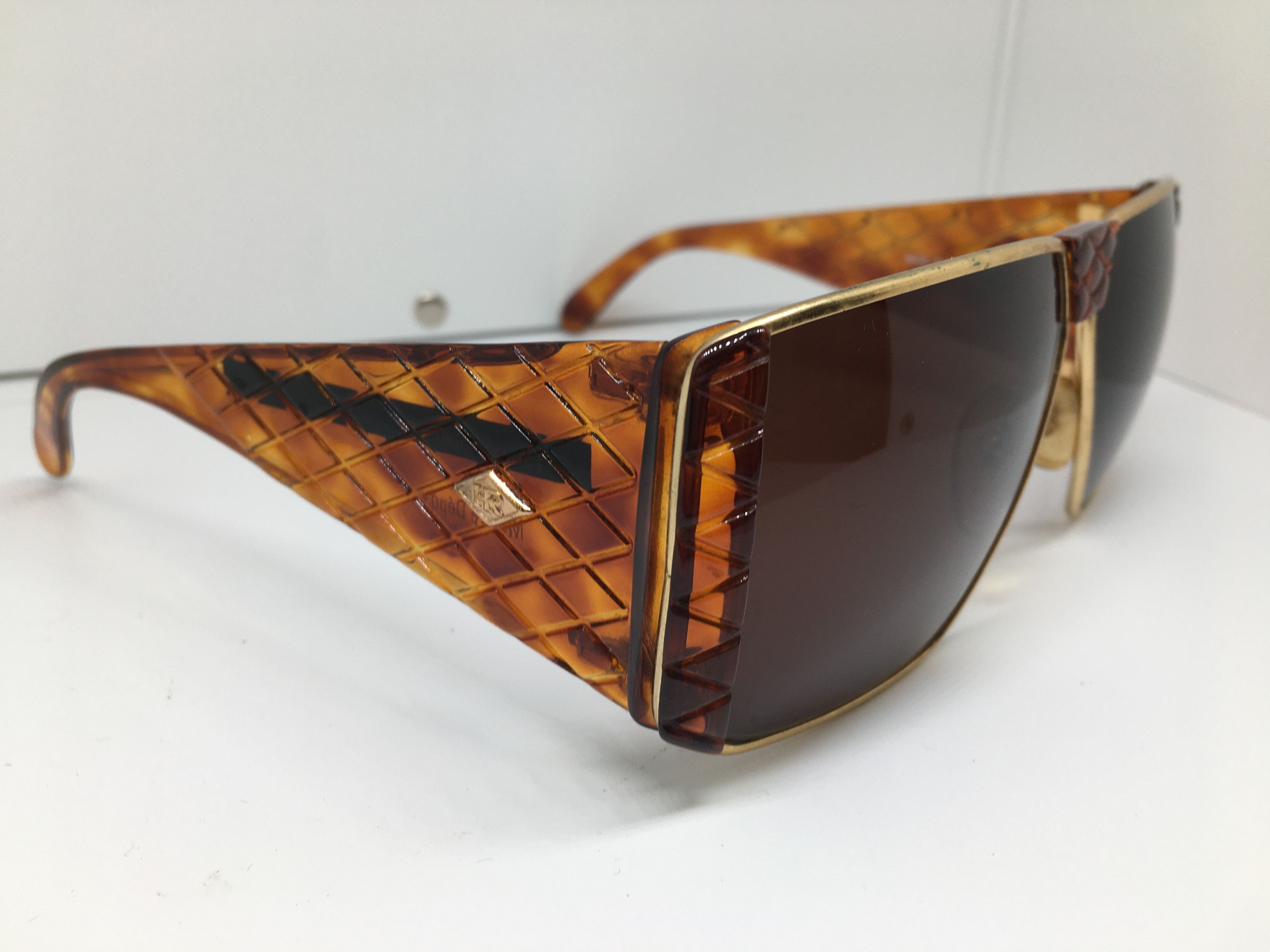 Vintage HELENA RUBINSTEIN HR 12 Oversize Sunglasses France