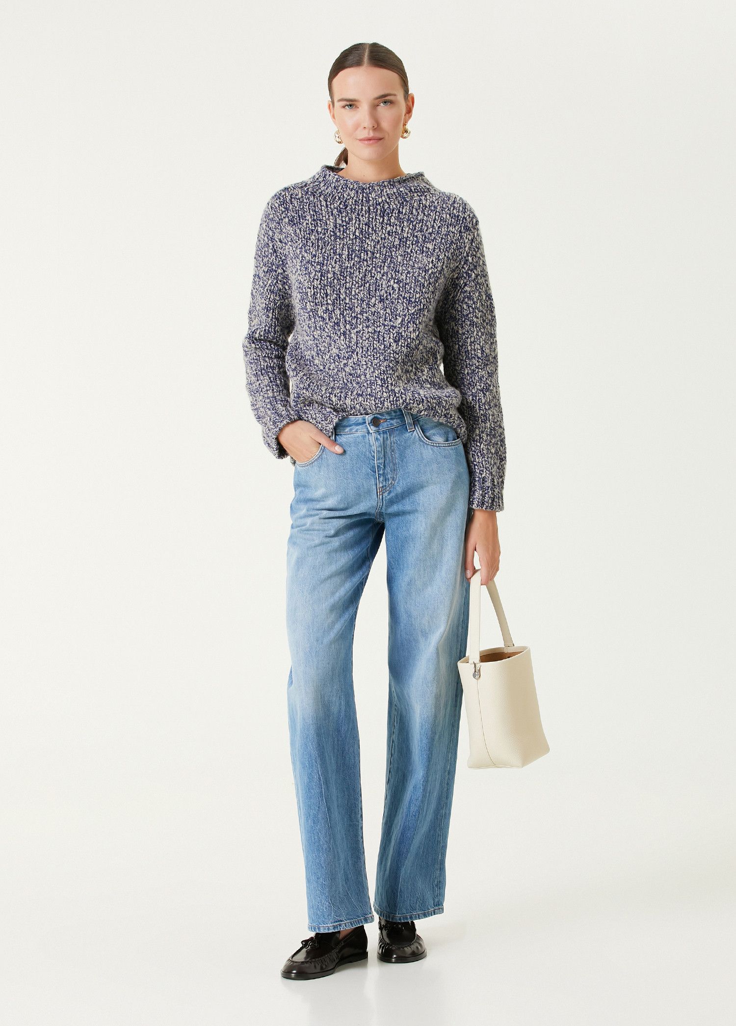The Row THE ROW Eglitta blue straight leg jeans Size 6 / 42 q Size 28" / US 6 / IT 42 - 2 Thumbnail