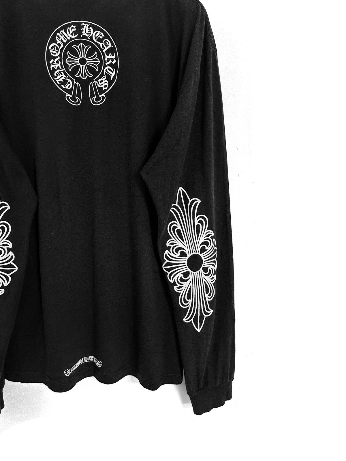 Chrome Hearts Chrome Heart long sleeve neck logo floral cross Size US XL / EU 56 / 4 - 4 Thumbnail
