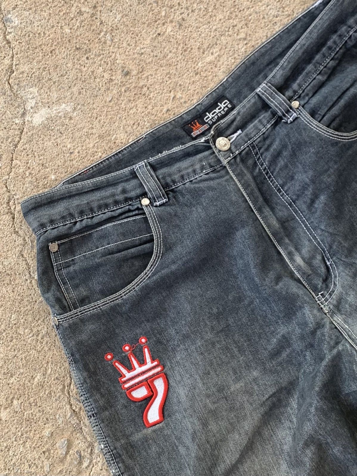 JNCO × Vintage Vintage Y2K Dada supreme carpenter baggy jeans Size US 36 / EU 52 - 8 Thumbnail