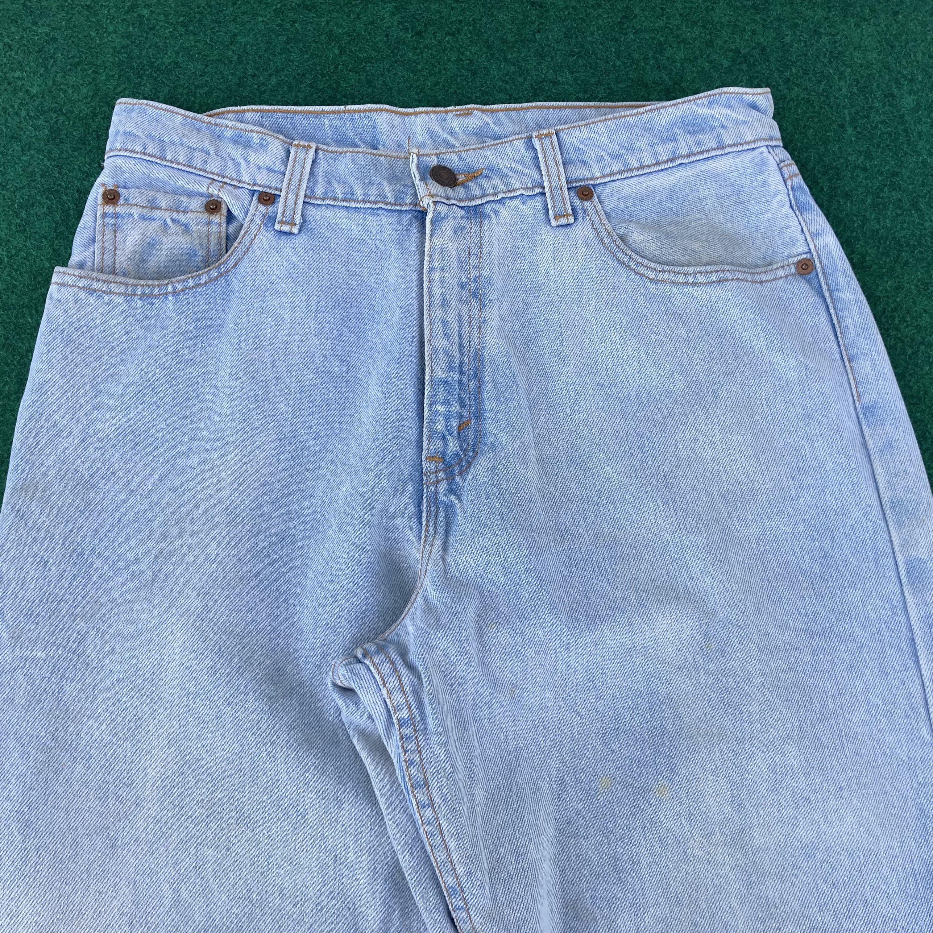 Levi's × Vintage Vtg Levis 560 Loose Fit Straight Leg 90s Jeans Size US 31 - 3 Thumbnail
