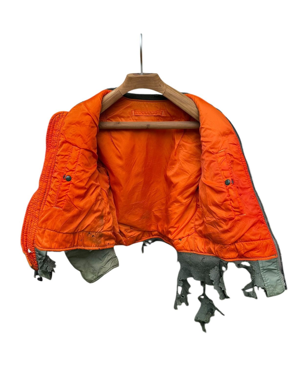 The Real McCoy's The Real McCoy’s Distressed MA-1 Jacket Size US XS / EU 42 / 0 - 2 Thumbnail