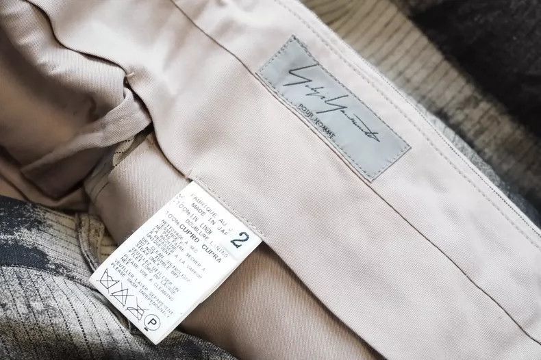 Yohji Yamamoto Yohji Yamamoto Yohji Yamamoto Hand-Dyed Trousers Size US 27 - 5 Thumbnail