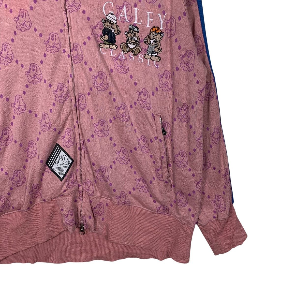 Vintage GALFY CLASSIC Embroidery Big Logo Sweater Jacket #1636-C73 Size US XL / EU 56 / 4 - 6 Thumbnail