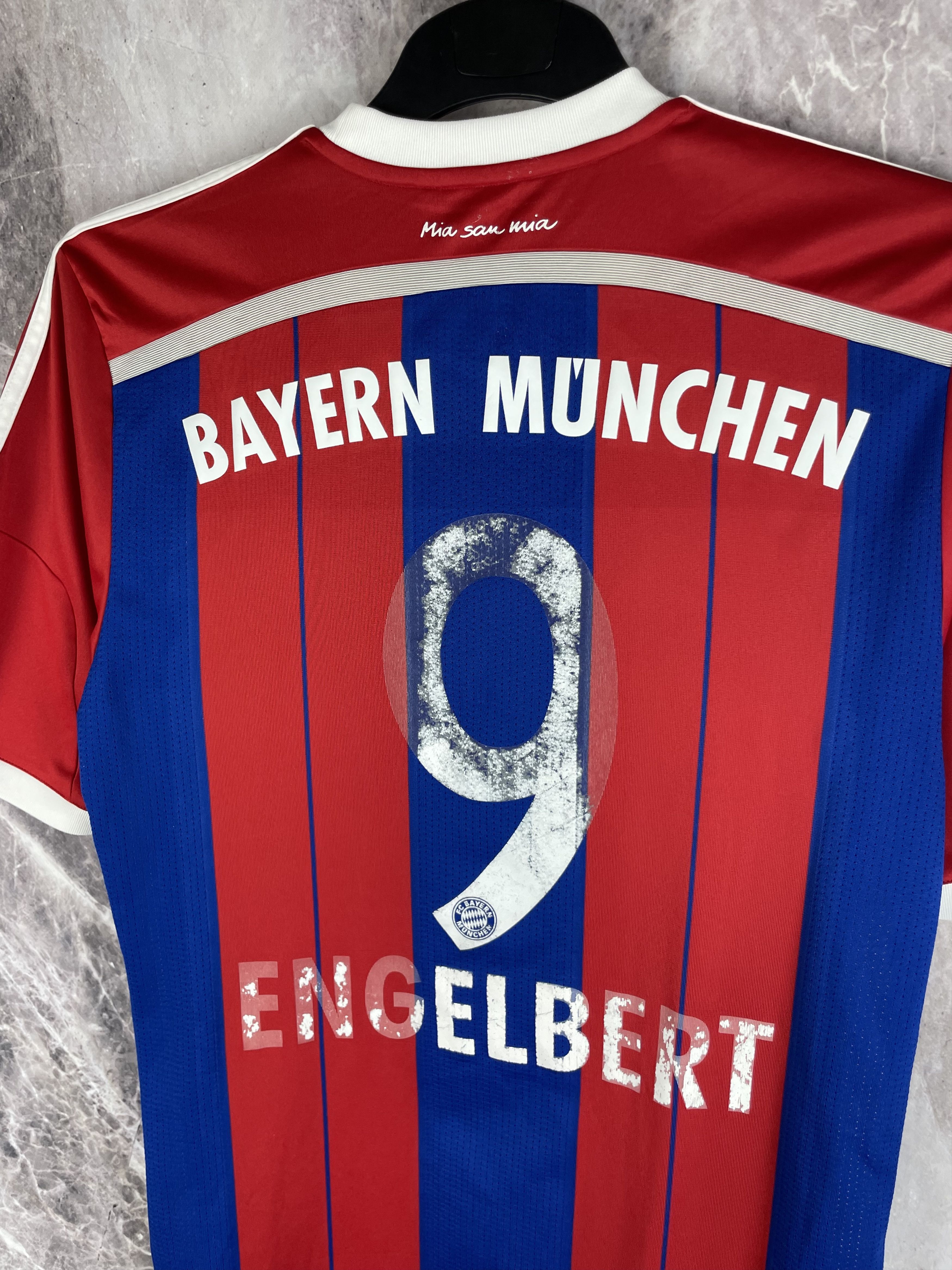 Adidas Bayern Munich 2014-2015 Home Jersey Vintage Soccer Size US M / EU 48-50 / 2 - 10 Thumbnail