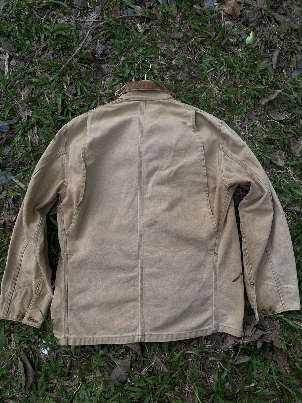 Carhartt × Vintage Vintage Distressed Carhatt Chore jacket Size US M / EU 48-50 / 2 - 4 Thumbnail