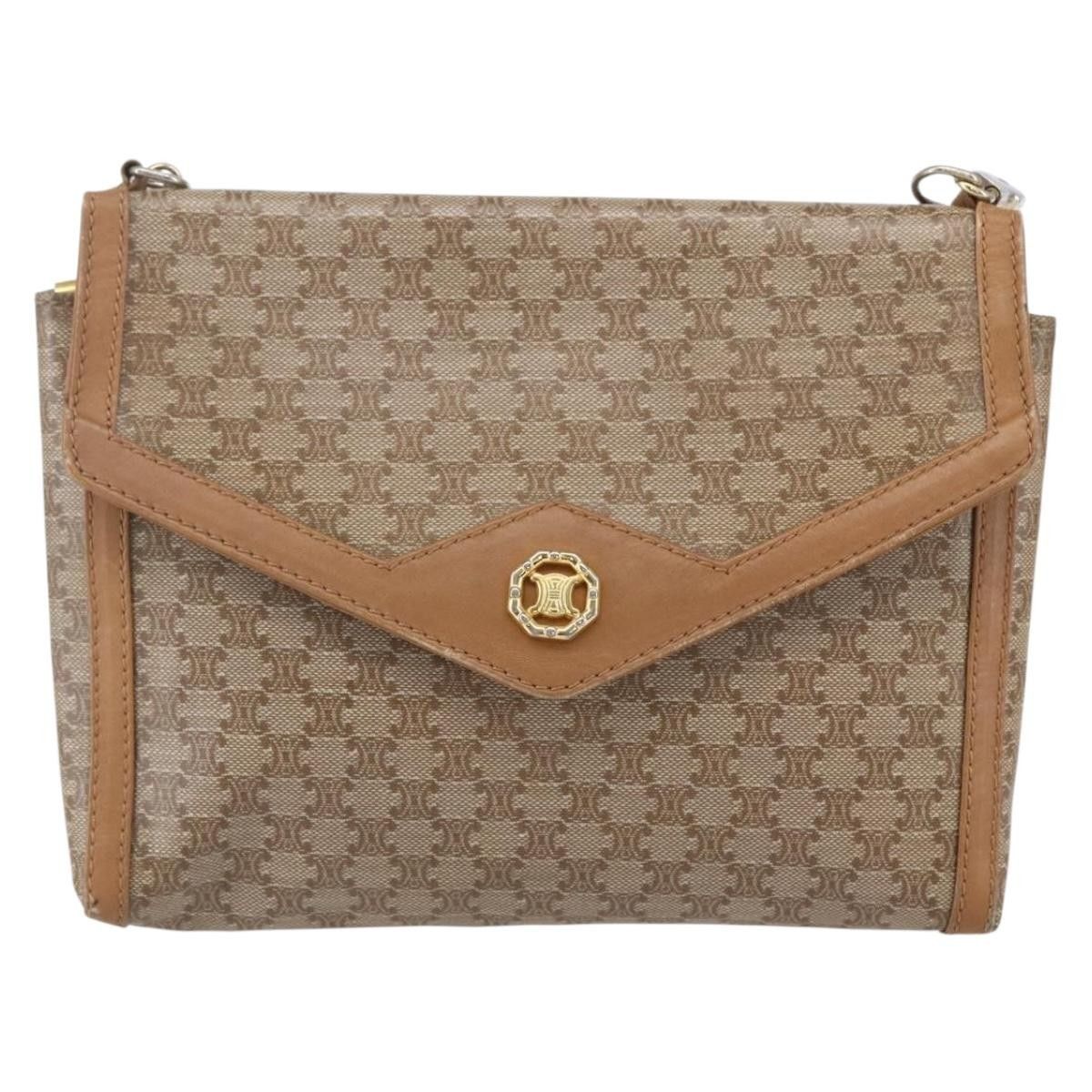 Celine Celine Vintage Macadam Canvas and Leather Size ONE SIZE - 1 Thumbnail