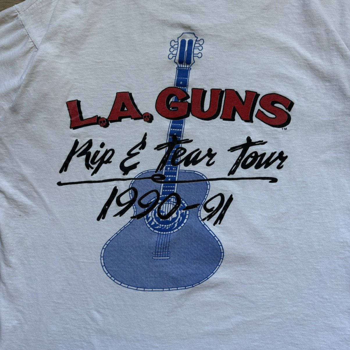 Vintage LA Guns 90s Tour Tee Size US M / EU 48-50 / 2 - 5 Thumbnail