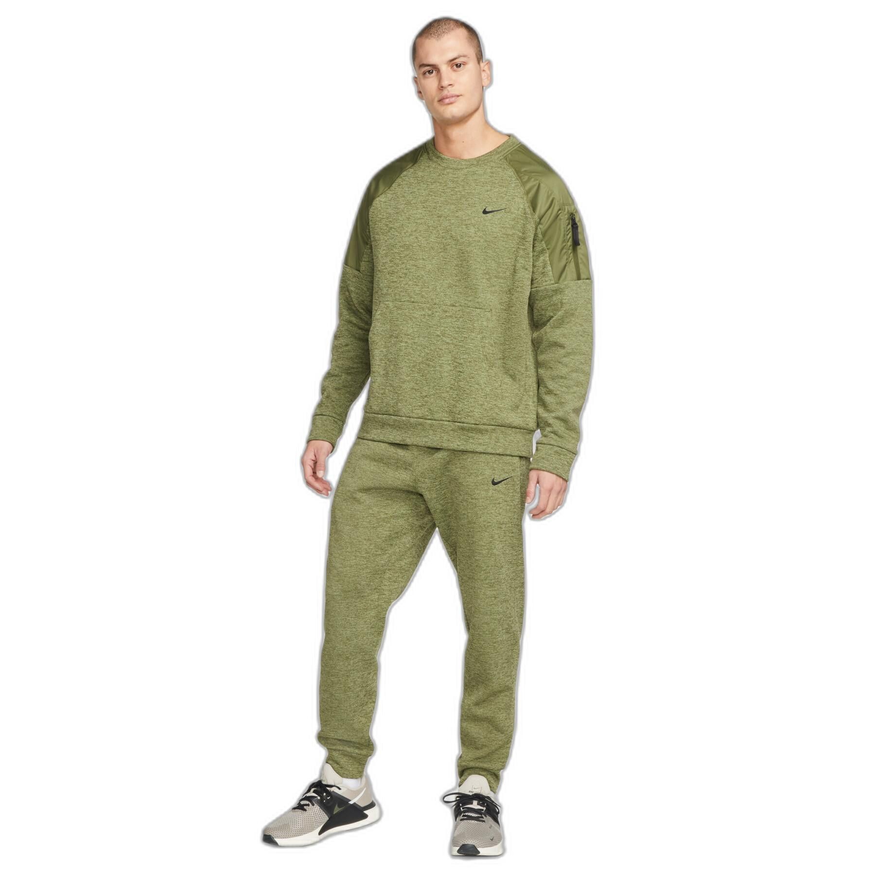 Nike Nike Training Therma fit novelty sweatshirt army green Size US M / EU 48-50 / 2 - 5 Thumbnail