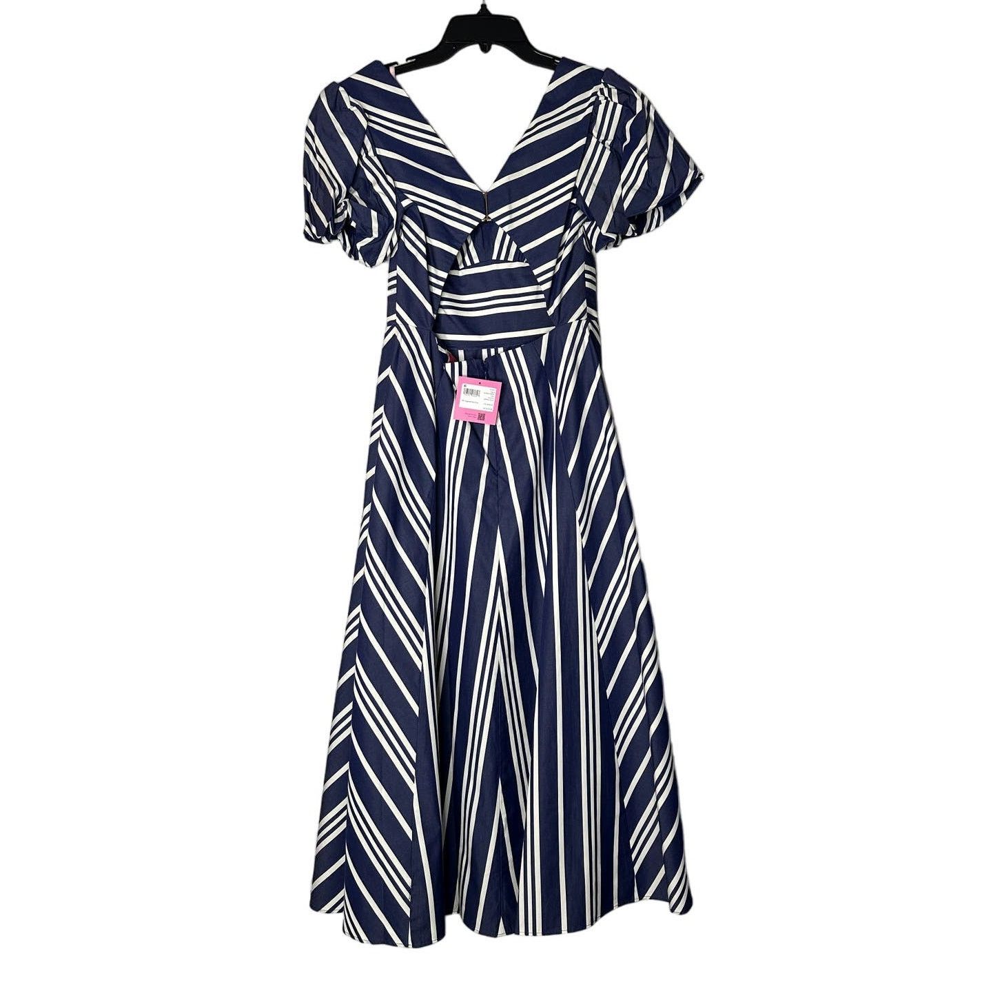 Kate Spade Kate Spade Café Stripe Midi Dress size 8 Size M / US 6-8 / IT 42-44 - 5 Thumbnail