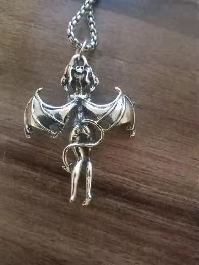 Jewelry Punk Necklace Gothic Chain Size ONE SIZE - 2 Thumbnail