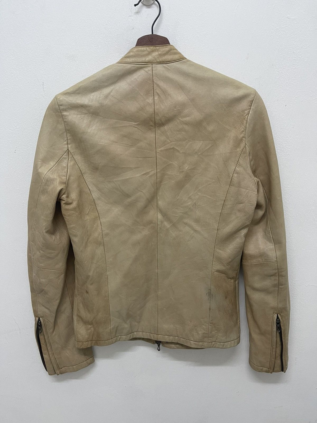 GOSTAR DE FUGA VINTAGE GOSTAR DE FUGA BIKER LEATHER JACKET Size US S / EU 44-46 / 1 - 3 Thumbnail