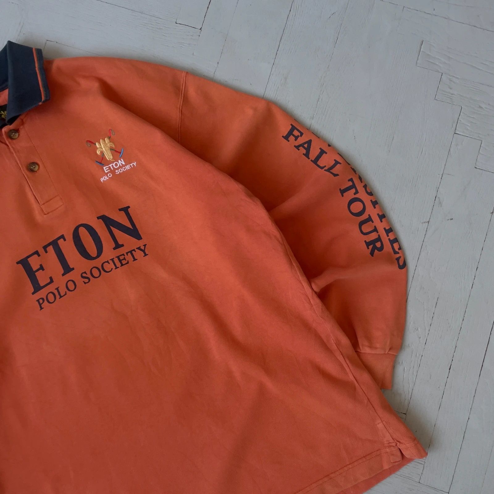 La Martina LA Martina Eaton Polo Club Preppy Rugby Shirt Size US L / EU 52-54 / 3 - 2 Thumbnail