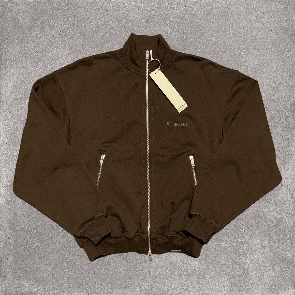 Represent Clo. Represent XXS Blanks Bomber Jacket Vintage Brown Size US XXS / EU 40 - 1 Thumbnail
