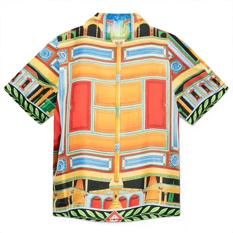 Designer × Vintage Le Palais En Fleur Shirt | Artistic Botanical Print Size S / US 4 / IT 40 - 5 Thumbnail