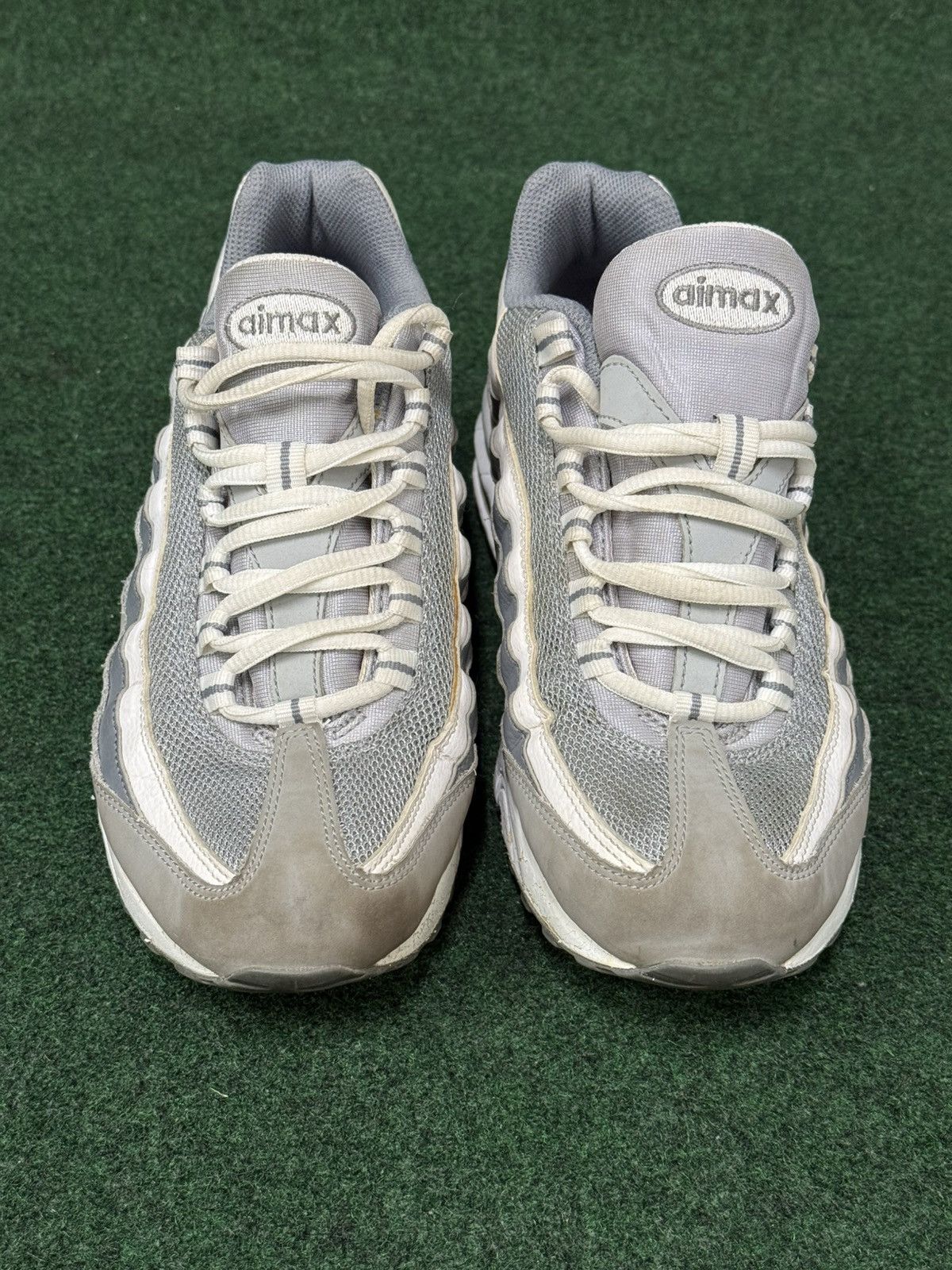 Nike 2015 Nike Air Max 95 GS Cool Grey 307565-091 Size US 7 / EU 40 - 2 Thumbnail