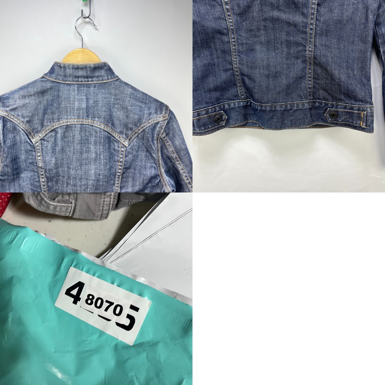 Gap VINTAGE Gap Denim Jacket Jean Womens Small Size 28" / US 6 / IT 42 - 10 Thumbnail