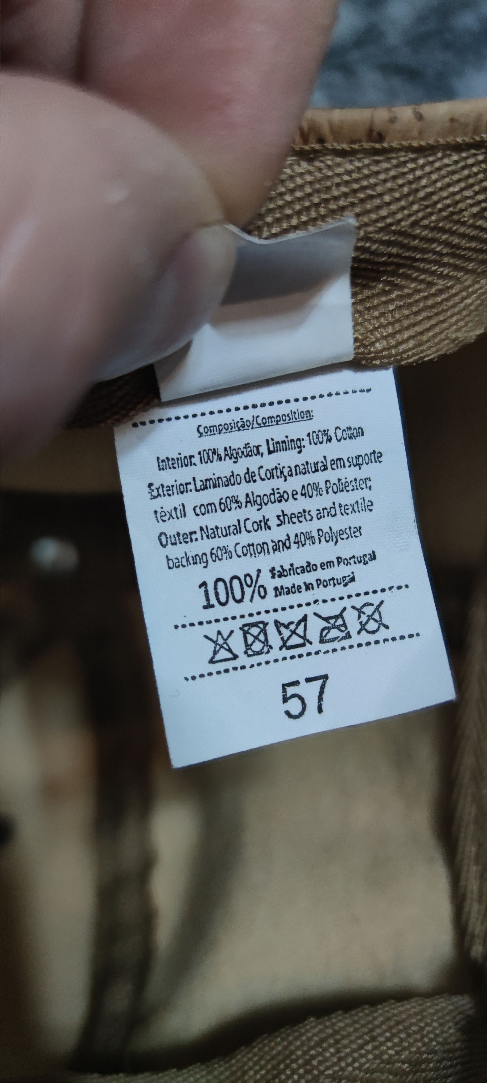 Other Ecological cork baseball cap made in Portugal. Size ONE SIZE - 7 Thumbnail