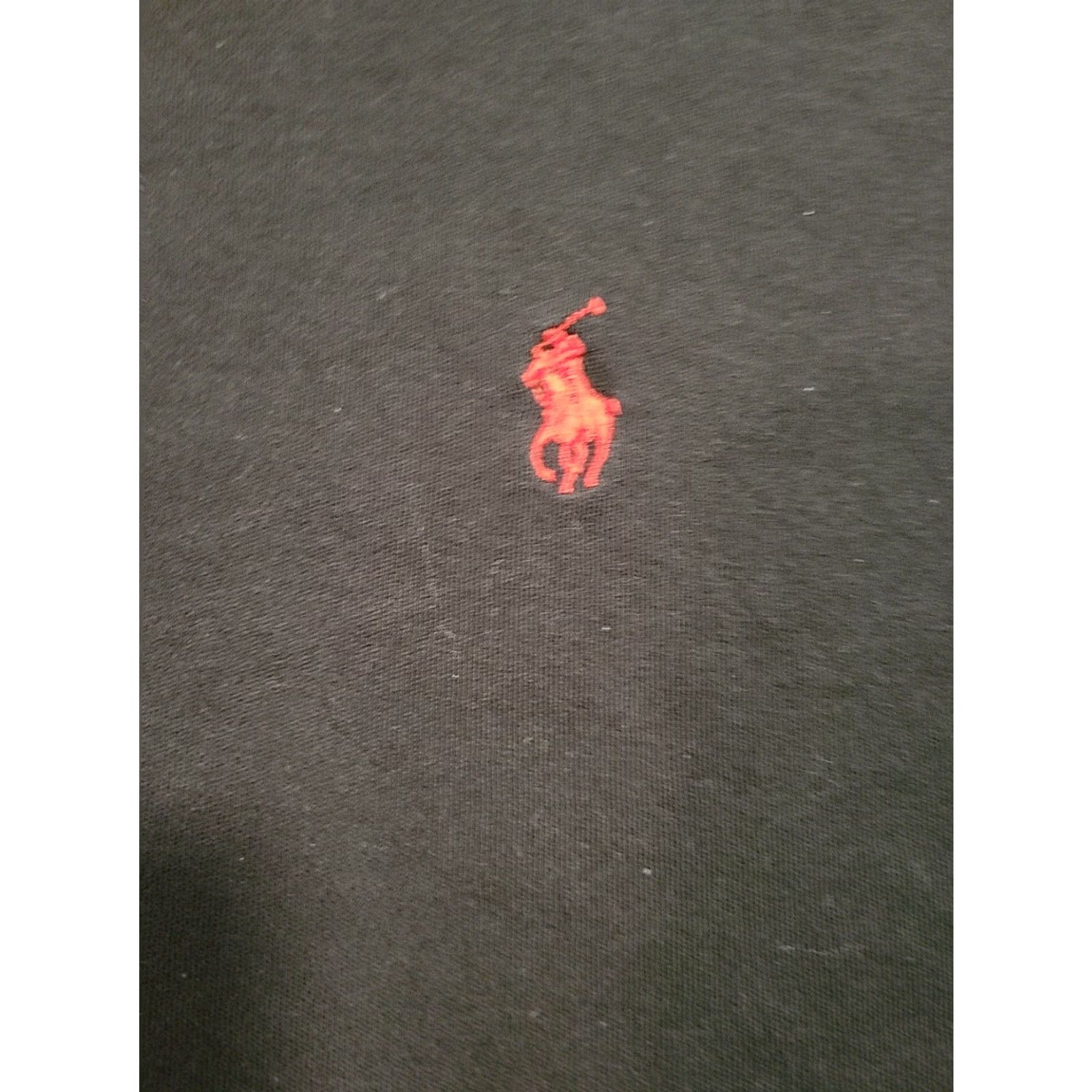 Ralph Lauren Polo Ralph Lauren Polo Shirt Mens XL Black W/ Red Pony Logo Cotton Embroidered Size US XL / EU 56 / 4 - 4 Thumbnail