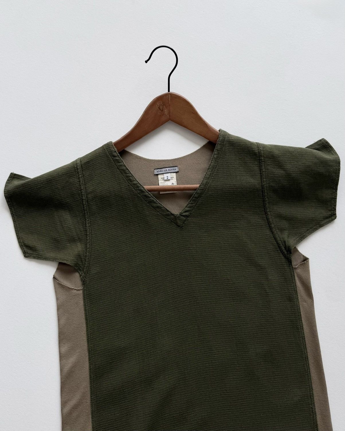 Marc Le Bihan MARC LE BIHAN V-NECK SHIRT Size S / US 4 / IT 40 - 4 Thumbnail