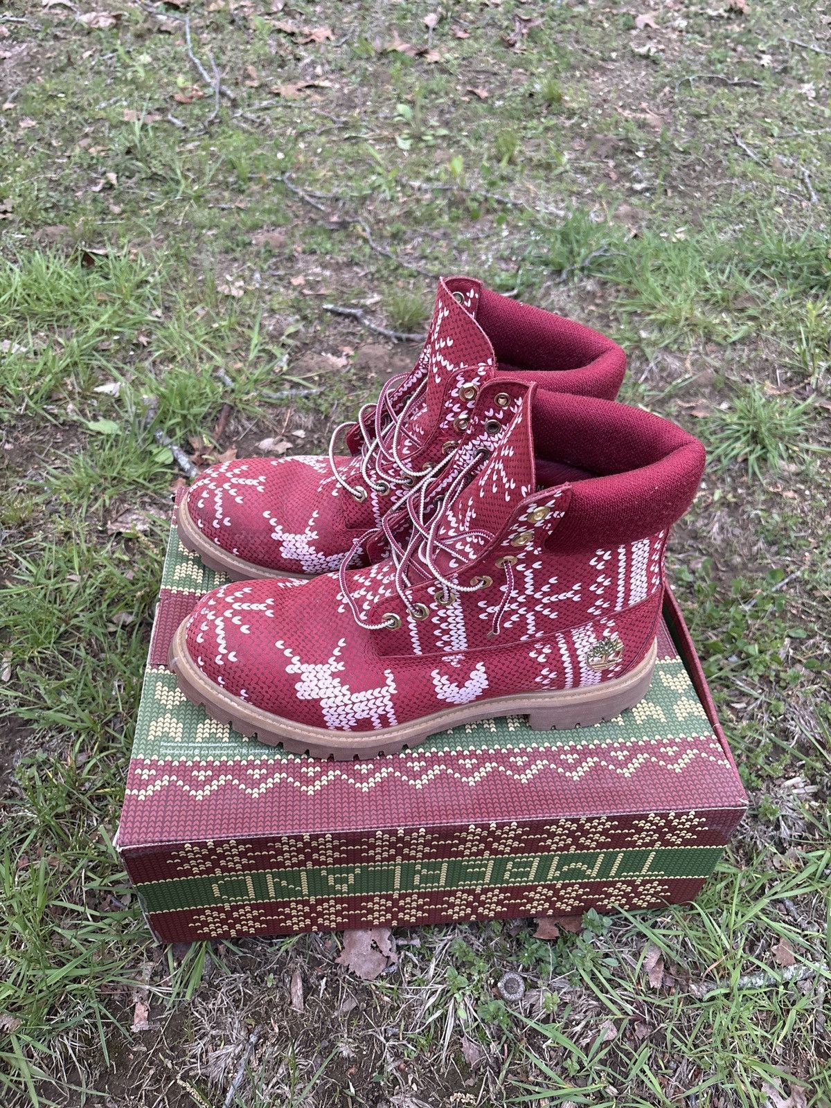 Timberland Timberland 6” “Ugly Sweater” Size US 10.5 / EU 43-44 - 2 Thumbnail