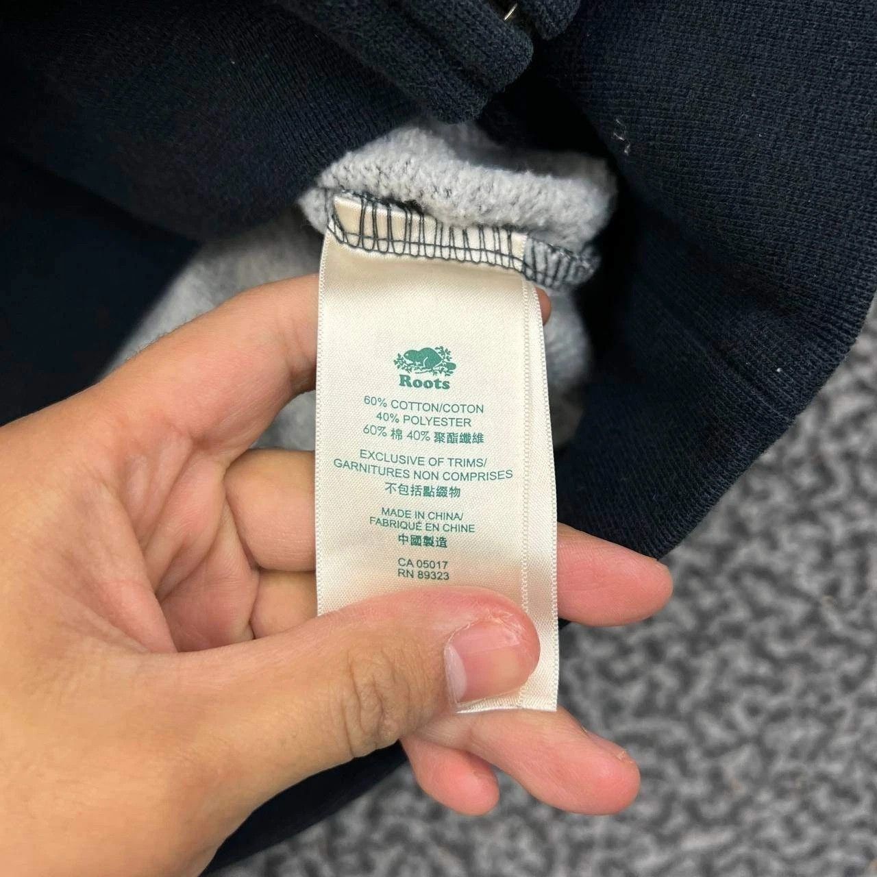 Roots Roots Canada Hoodie Men Fleece Full Zip Pocket Outdoor L Size US L / EU 52-54 / 3 - 7 Thumbnail