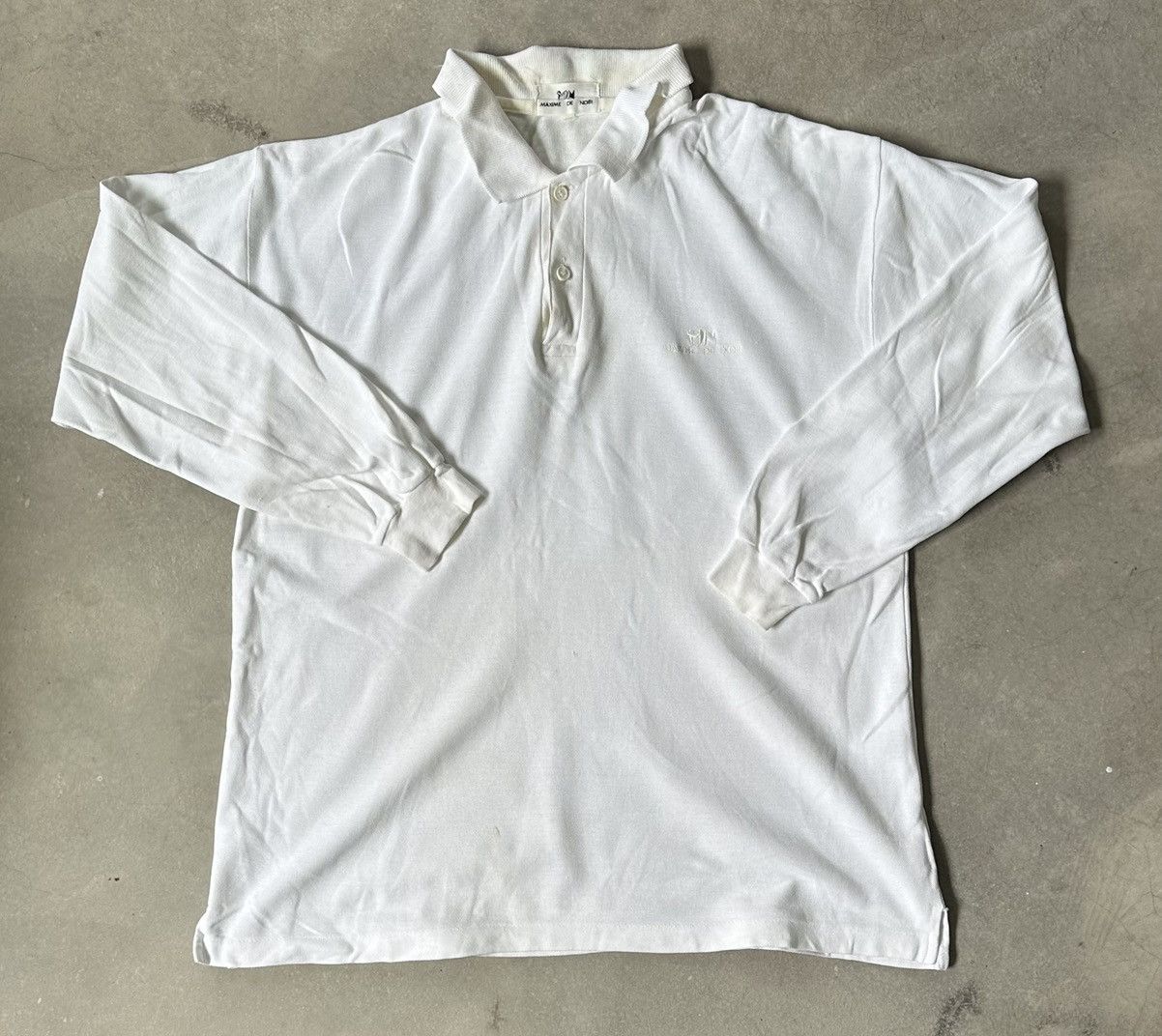 Japanese Brand VINTAGE MAXIME DE NOIR POLO LONG SLEEVE Size US M / EU 48-50 / 2 - 1 Thumbnail
