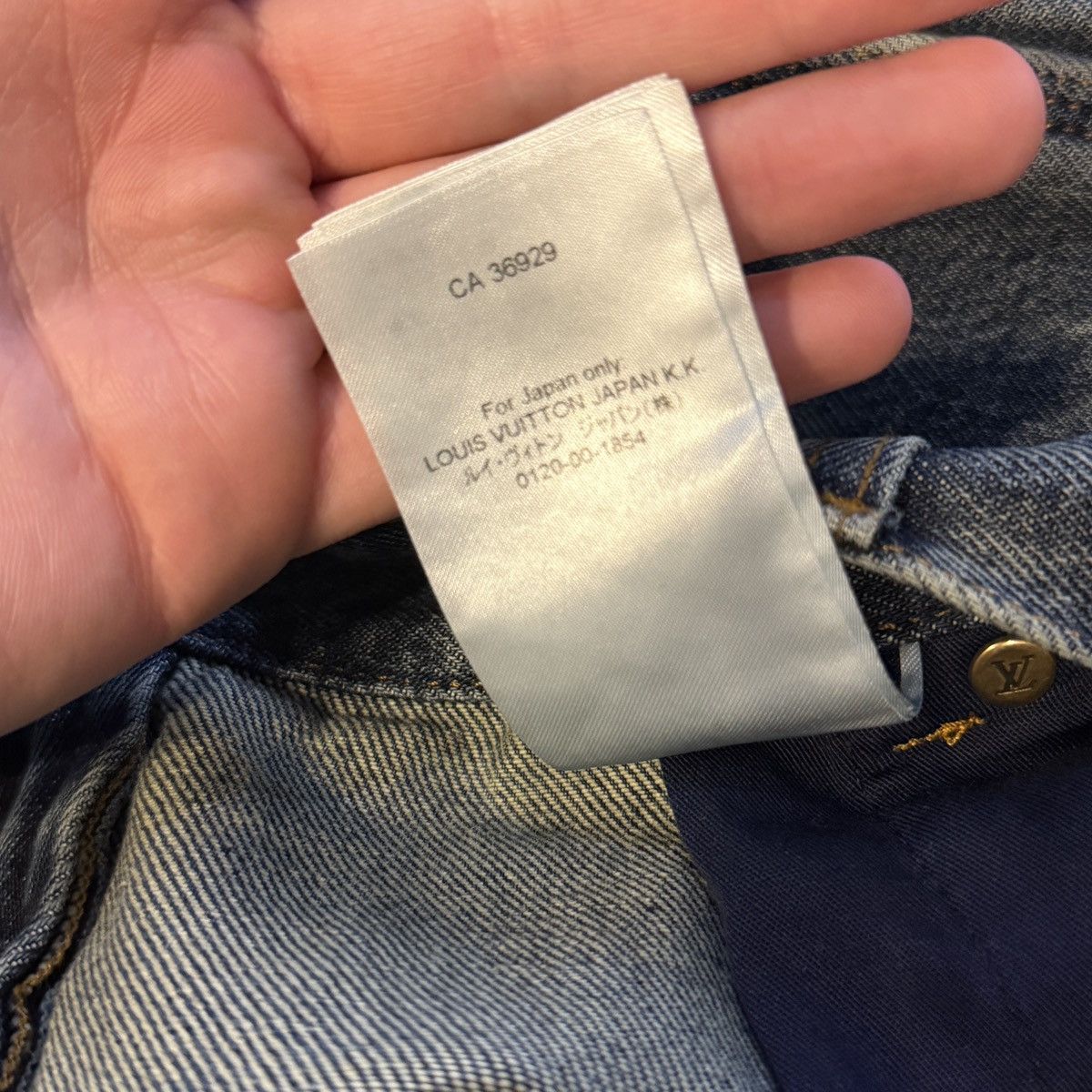 Louis Vuitton Louis Vuitton Monogram Double Knee Denim Jeans Size US 34 / EU 50 - 7 Thumbnail