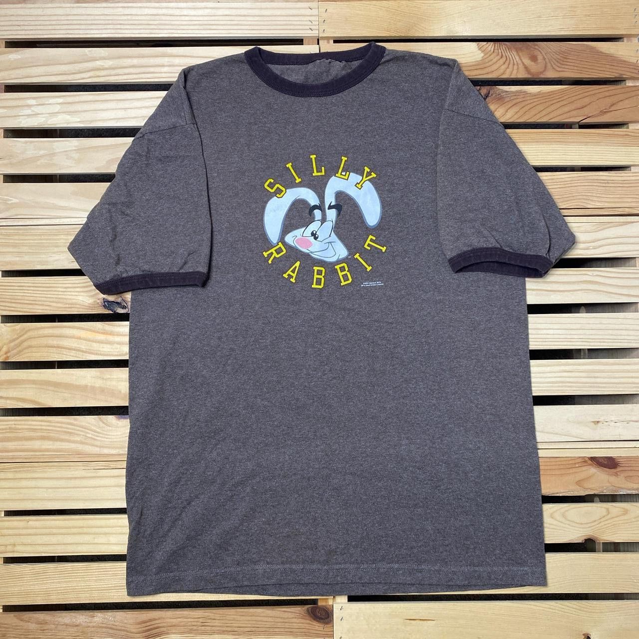 Other Vintage Trix Cereal 2004 Brown Cereal Ringer Tee Size Large Size US L / EU 52-54 / 3 - 1 Thumbnail