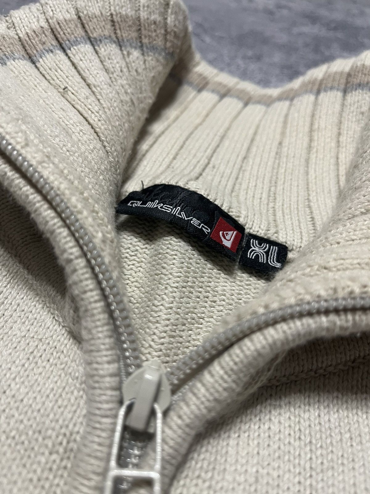 Quiksilver Quiksilver Vintage Sweater Y2K Awant-garde Size US L / EU 52-54 / 3 - 5 Thumbnail