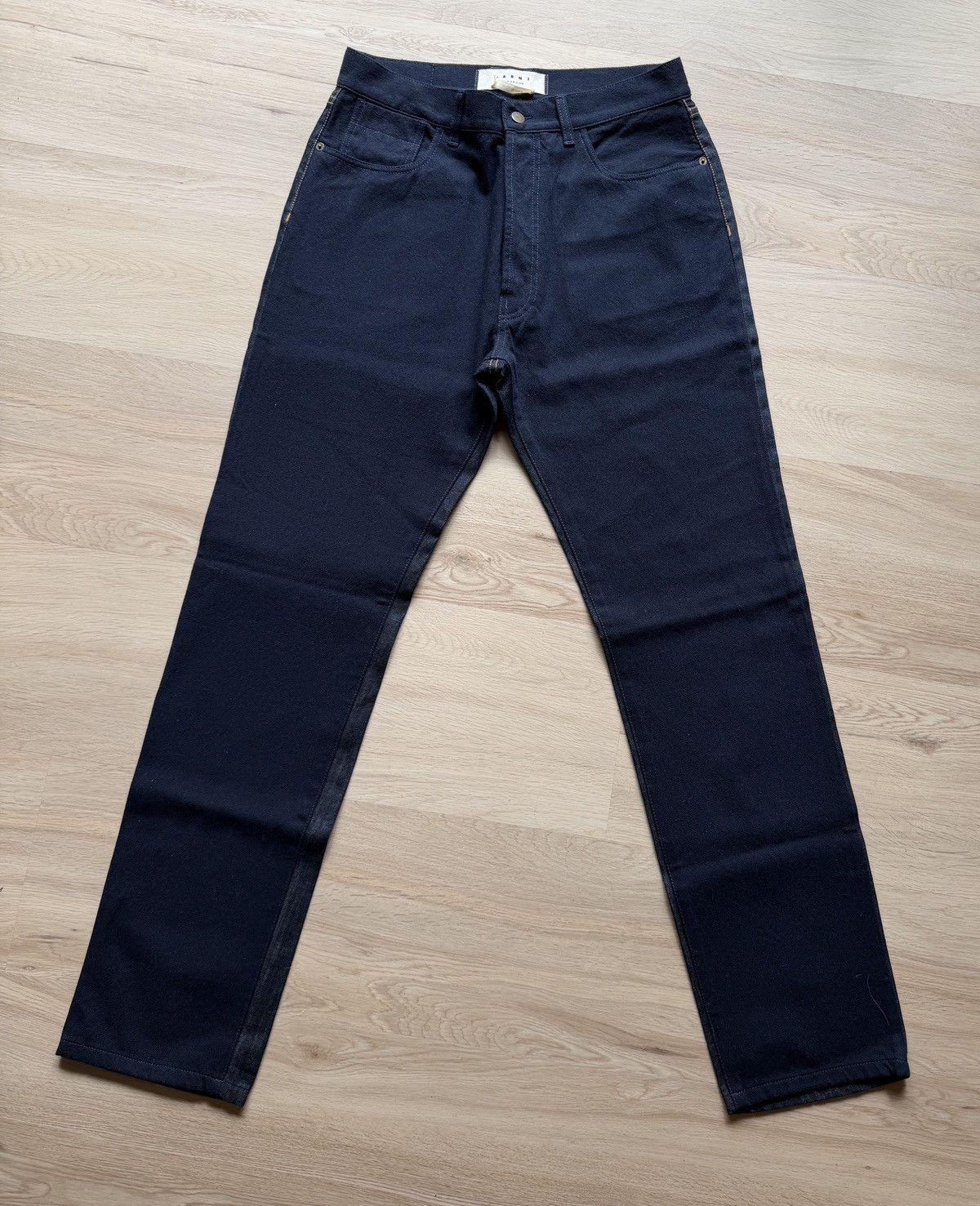 Marni Marni Denim Edition FW2013 Wool Cotton Jean Size 33 Italy Size US 33 - 1 Thumbnail