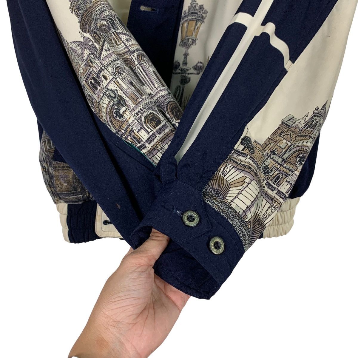 Japanese Brand DIRECCION NO25 PARIS HISTORY FULLPRINT JACKET #0130-C7 Size US M / EU 48-50 / 2 - 12 Thumbnail