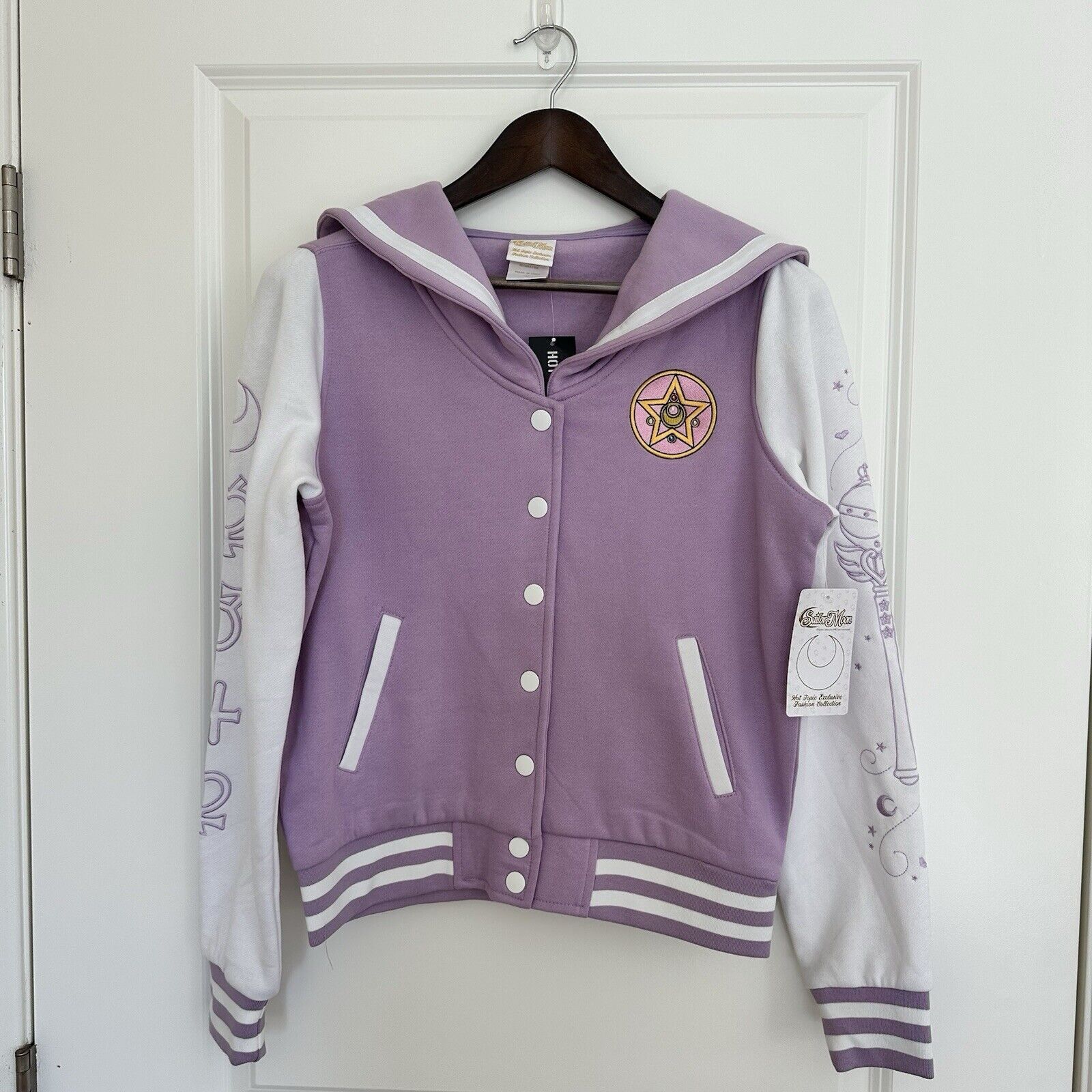 Other Pretty Guardian Sailor Moon Varsity Jacket Size S NWT Size S / US 4 / IT 40 - 1 Thumbnail