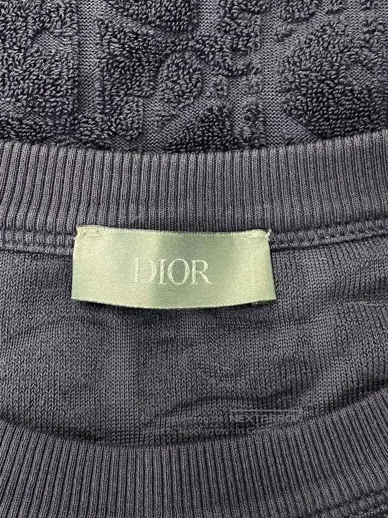 Dior Dior Purple Monogram Terry Short Sleeve T-Shirt. Size US L / EU 52-54 / 3 - 3 Thumbnail