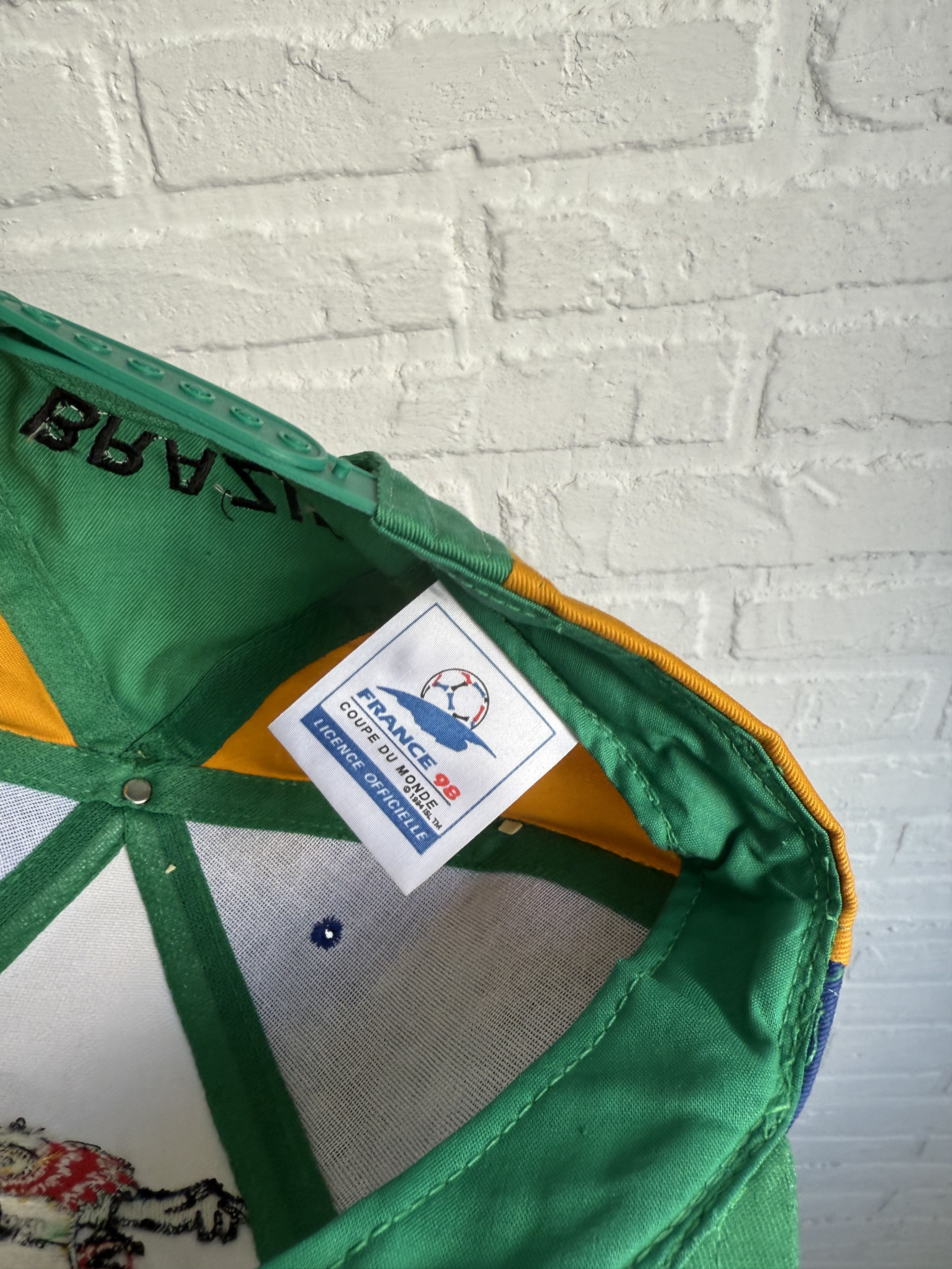 Vintage Vintage 1998 FIFA World Cup Brazil cap Size ONE SIZE - 4 Thumbnail