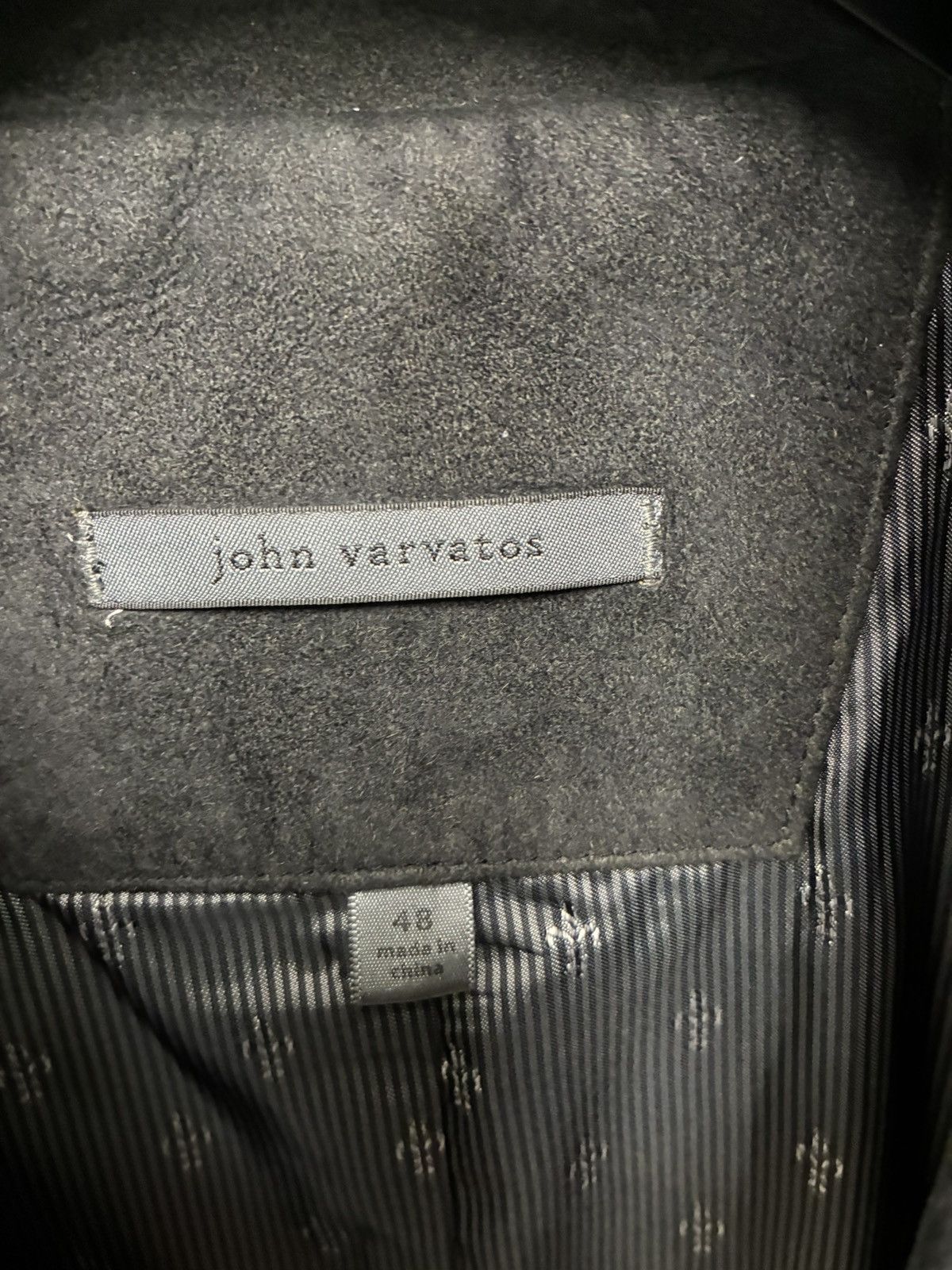 John Varvatos Woodward Multibutton Sheepskin jacket EU 48 usa 38 Size US M / EU 48-50 / 2 - 7 Thumbnail