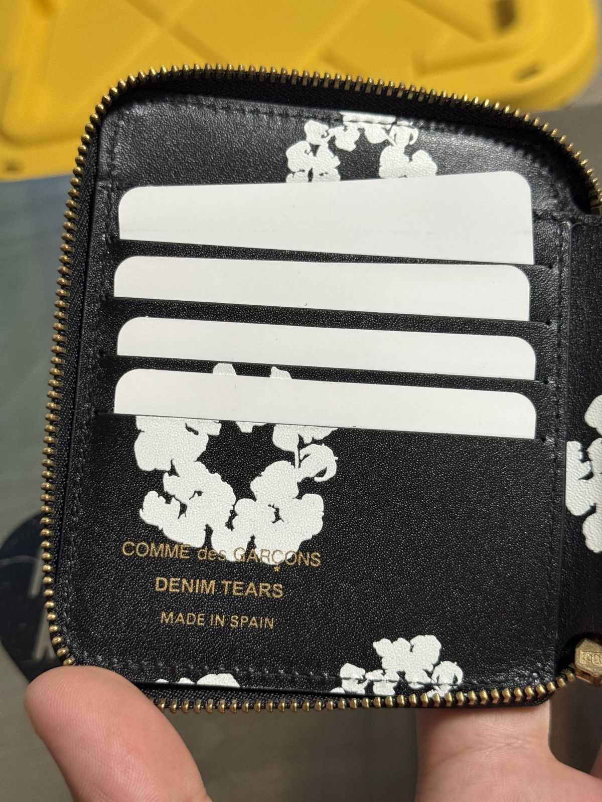 DS Denim Tears Comme des Garcons CDG Zip Wallet Wreath
