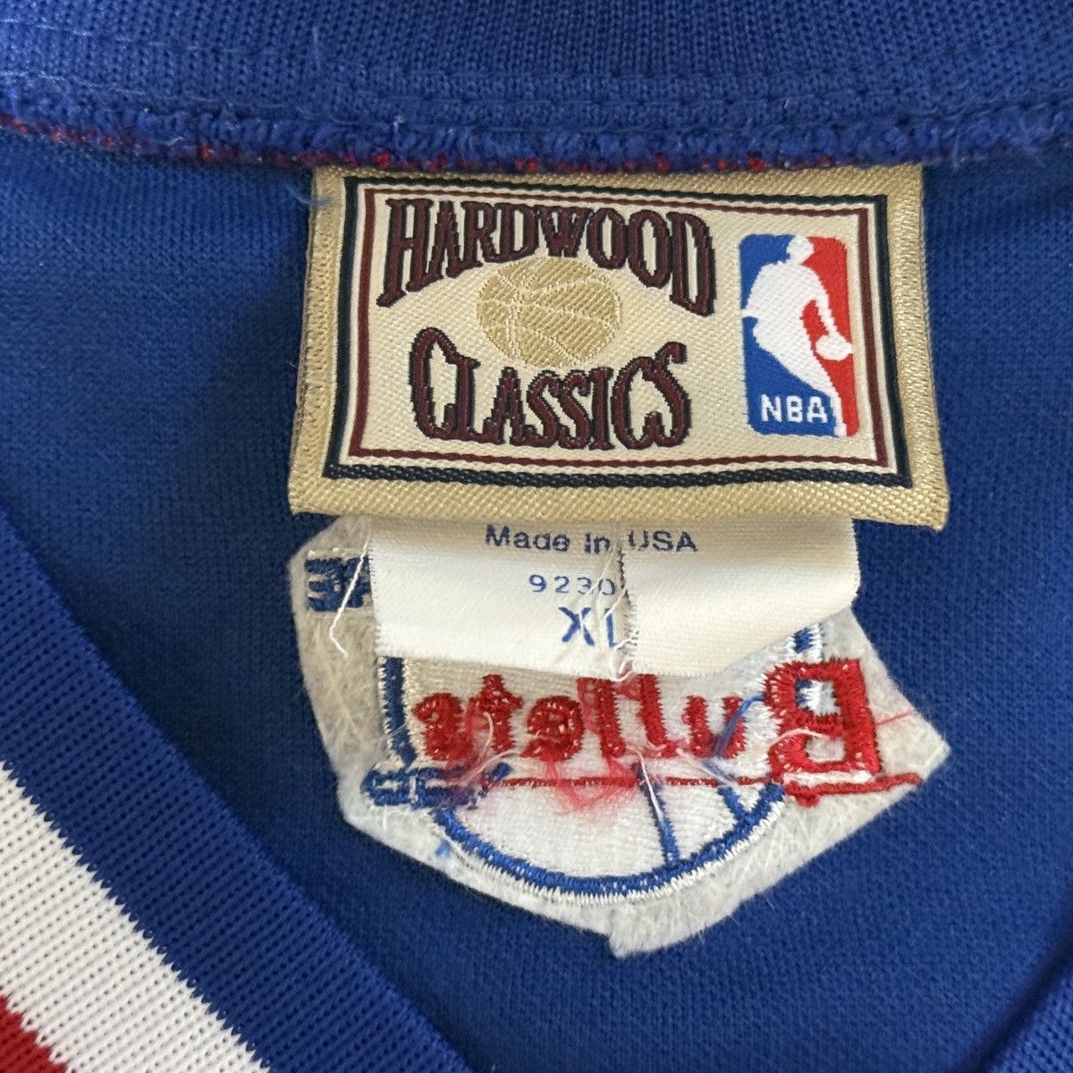 Majestic Baltimore / Washington BULLETS Retro Warm up Jersey - 3XL Size US XXL / EU 58 / 5 - 6 Thumbnail