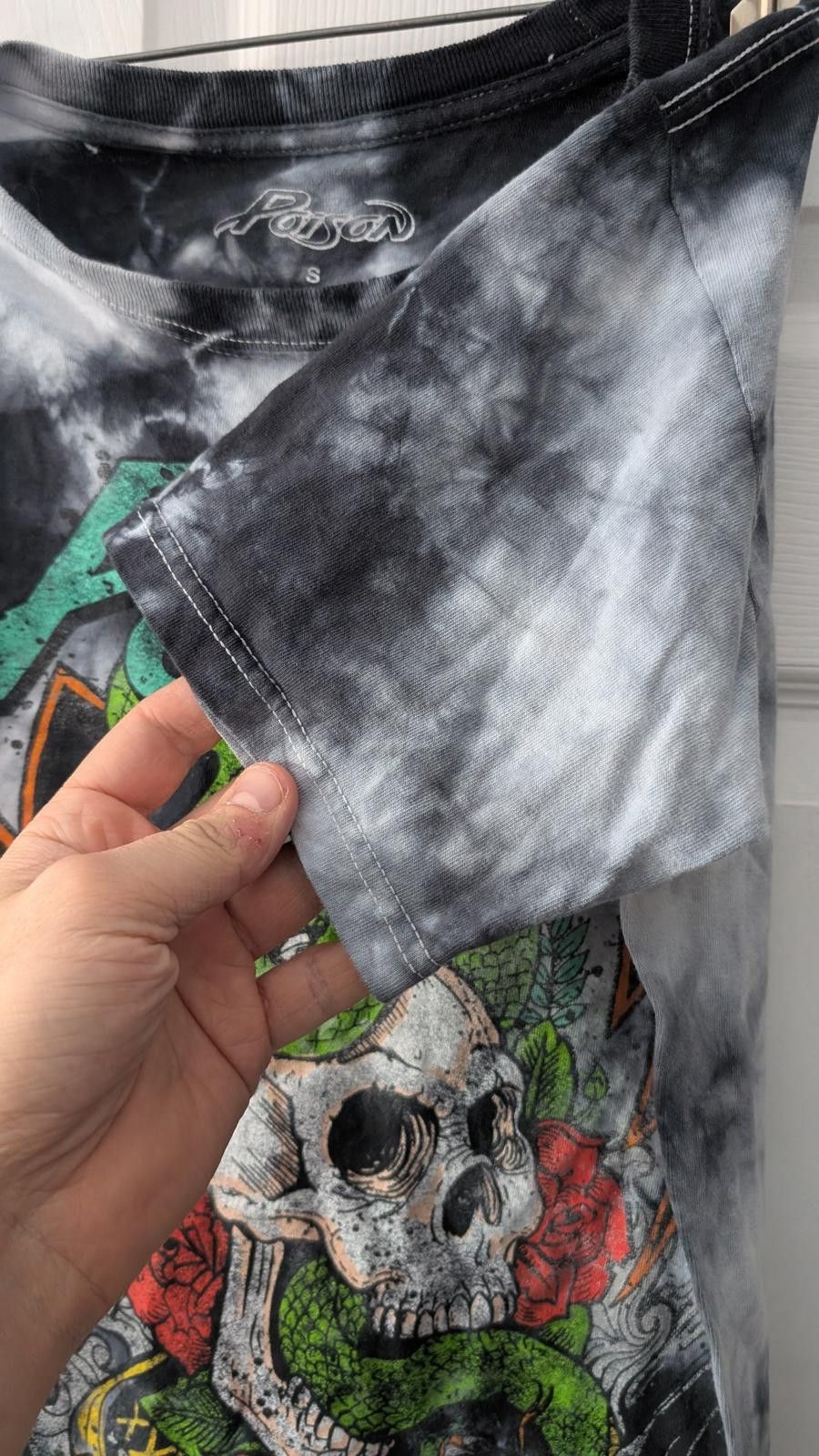 Other Poison Band T-Shirt Skull Snake Graphic Tie Dye Adult Small Size US S / EU 44-46 / 1 - 4 Thumbnail