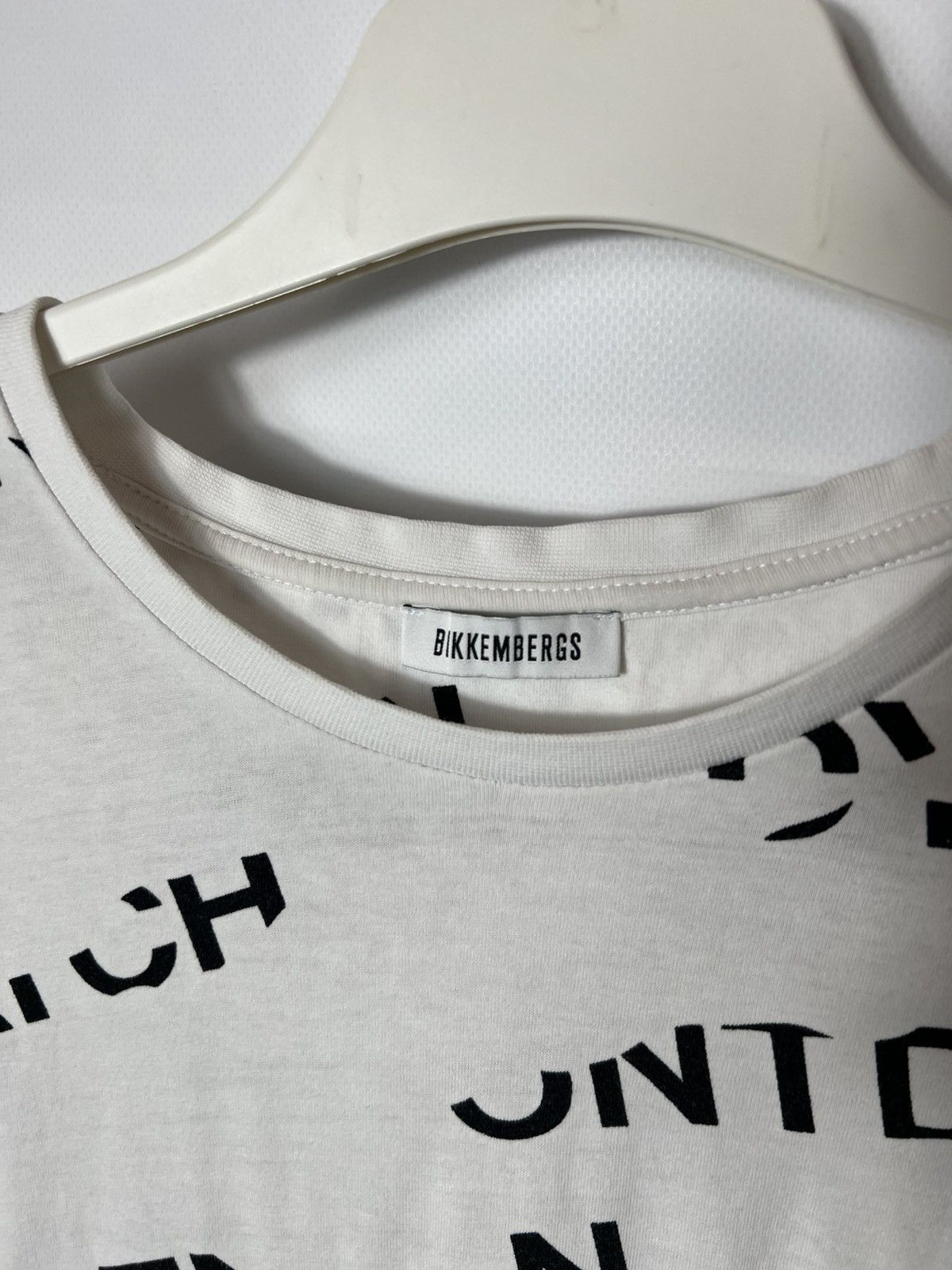 Dirk Bikkembergs Vintage streetwear y2k Dirk Bikkembergs Multi Logo T-shirt Size US L / EU 52-54 / 3 - 4 Thumbnail