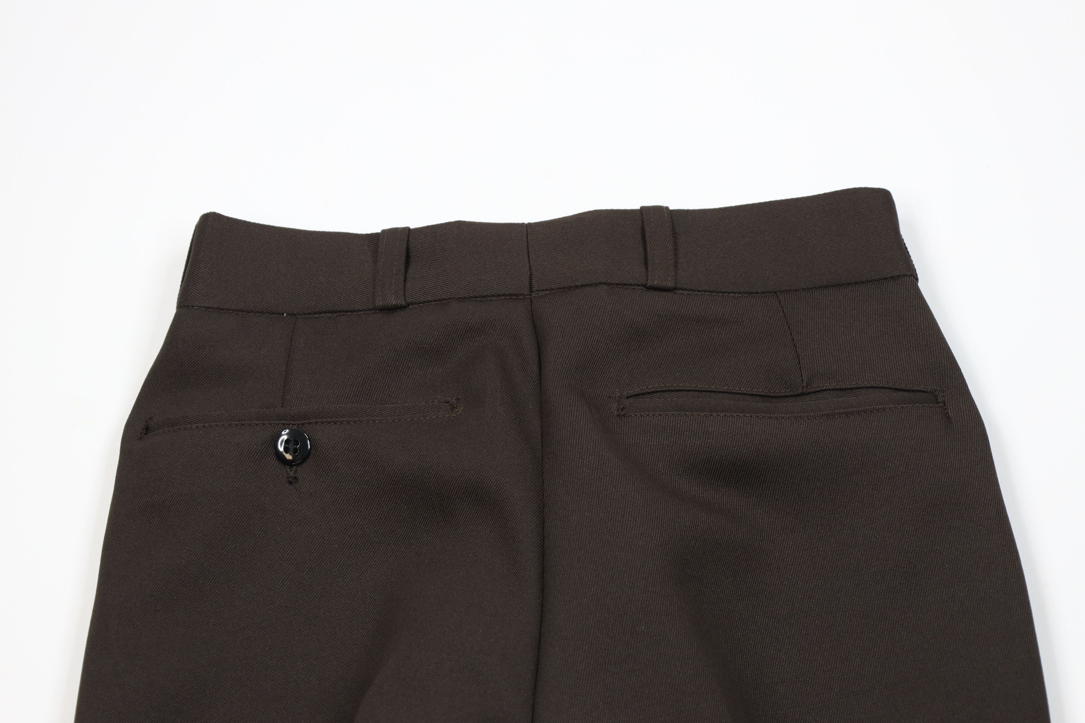 Vintage Vintage 70s Streetwear Flared Wide Leg Chino Pants Brown Size US 28 / EU 44 - 10 Thumbnail