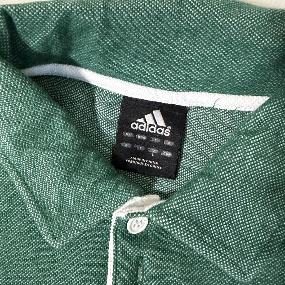 Adidas y2k Vintage Adidas Panathinaikos F.C. Polo Shirt Size US S / EU 44-46 / 1 - 4 Thumbnail