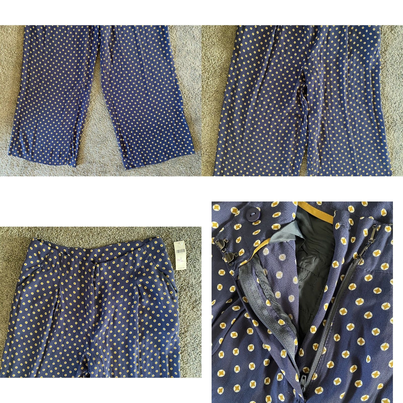 Anthropologie NWT New Feather Bone By Anthropologie Women’s Viscose Pants Size 8 MSRP 18 Size 30" / US 8 / IT 44 - 8 Thumbnail