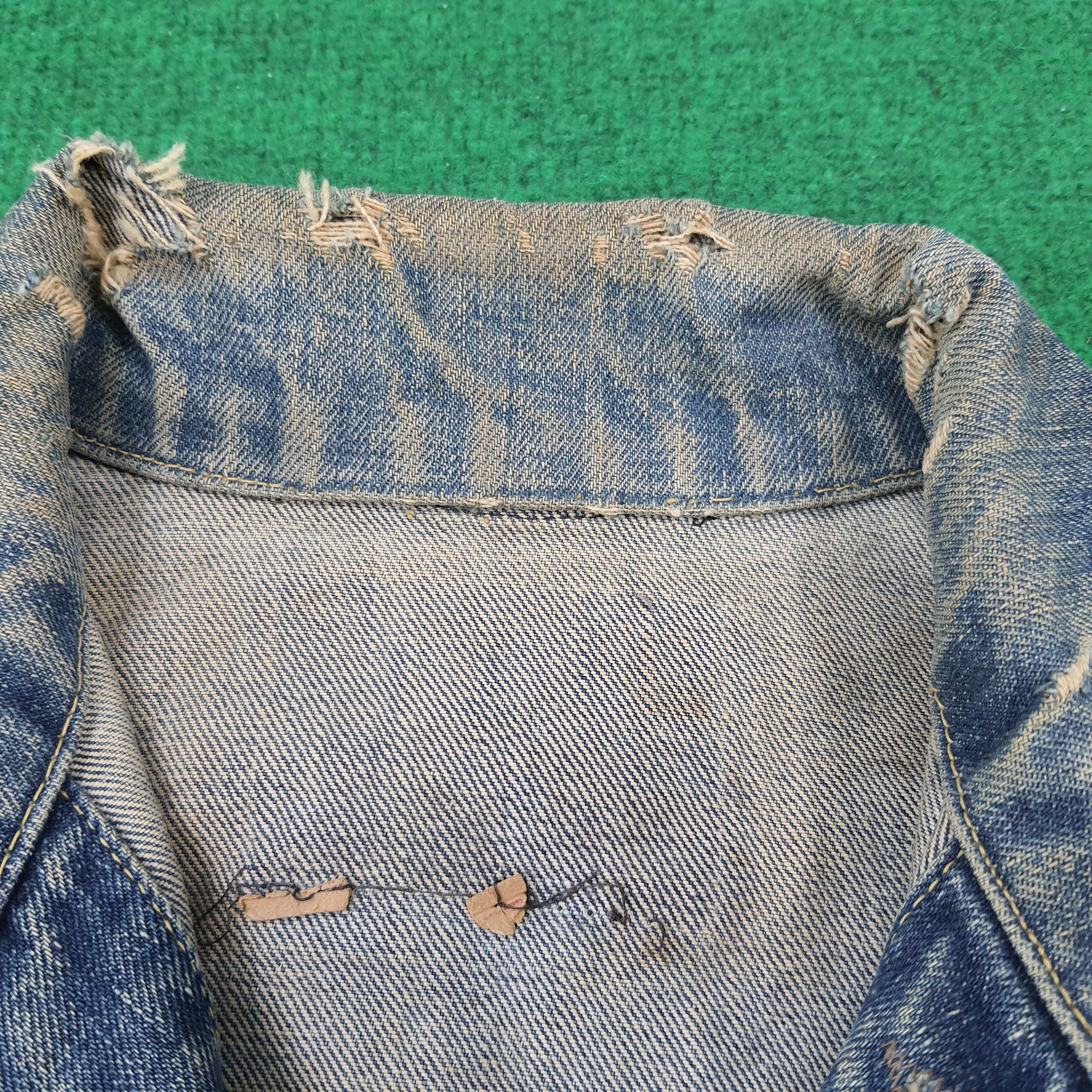 Levi's × Vintage Vintage Levi's Art Denim Vest Jacket Size US S / EU 44-46 / 1 - 5 Thumbnail