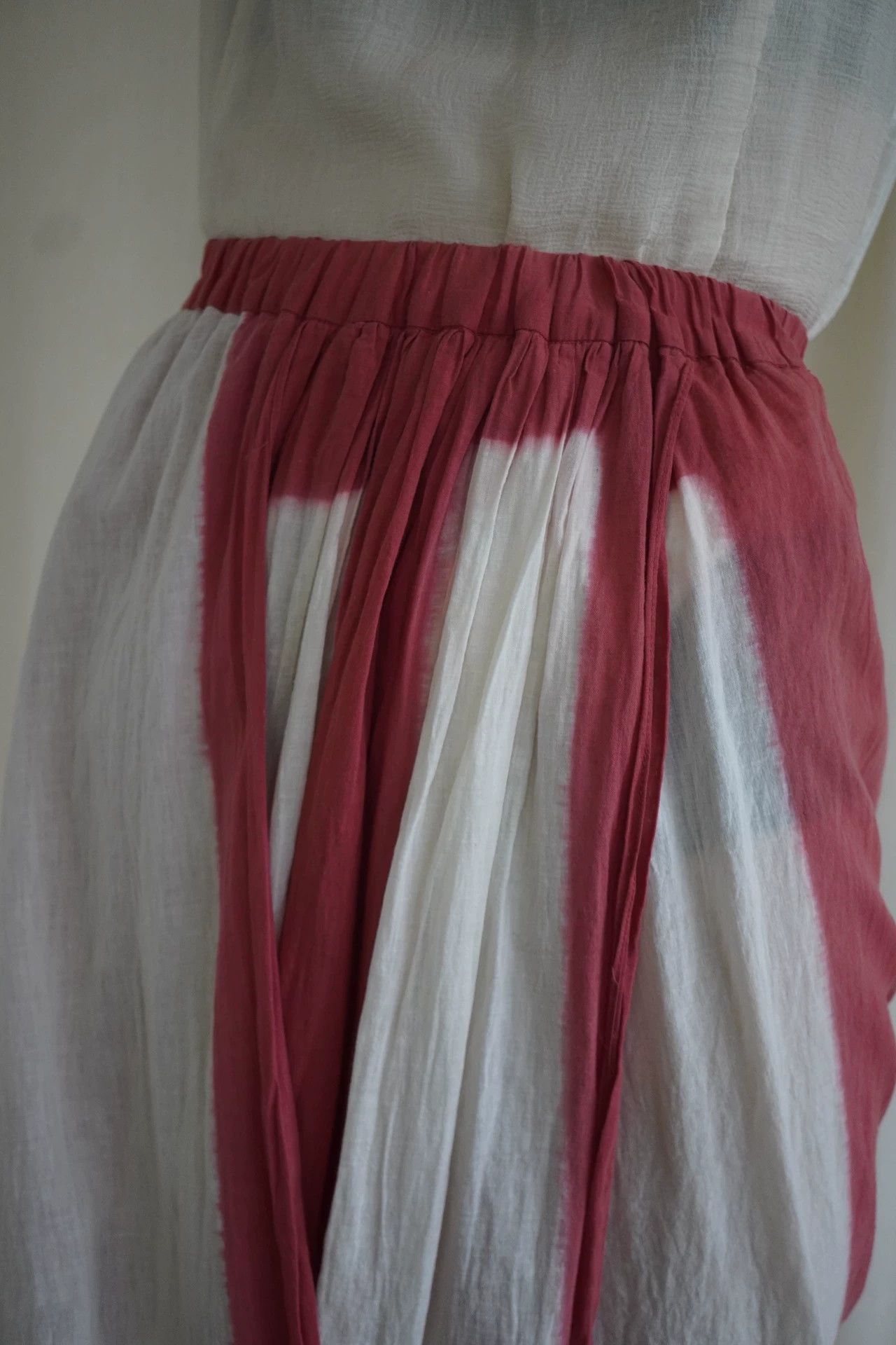 Issey Miyake Issey Miyake 1986 Pale Pink Cotton Skirt S 9/10 Size 26" / US 2 / IT 38 - 7 Thumbnail