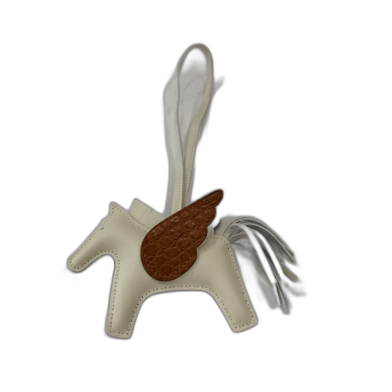 Hermes Hermes Rare Crocodile Leather Horse Charm Size ONE SIZE - 1 Thumbnail